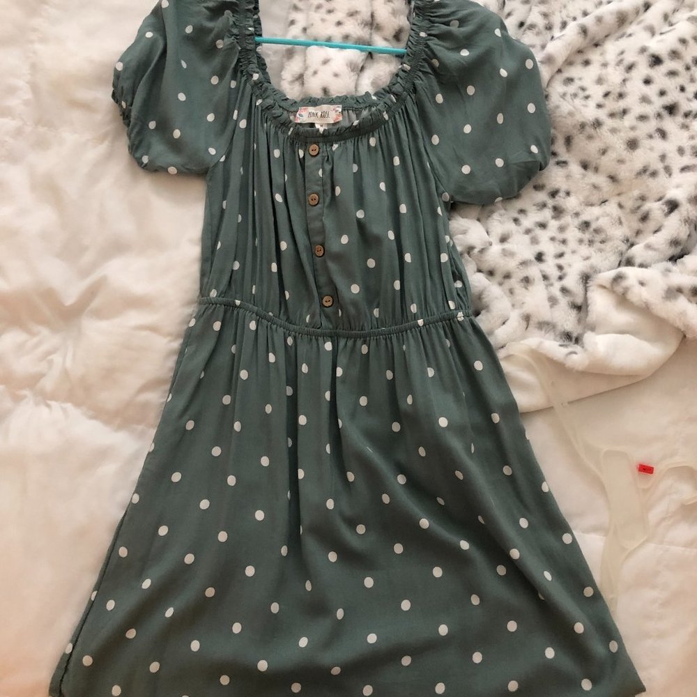 Pink Rose Dress - Size Medium
